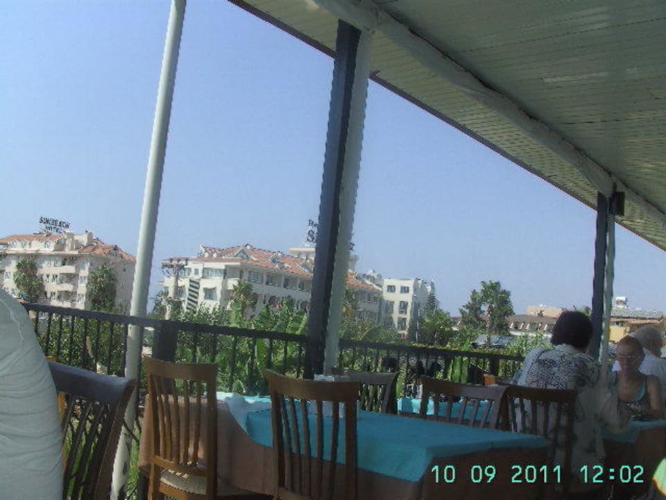 Ausblick vom Restaurant Sun Club Hotel