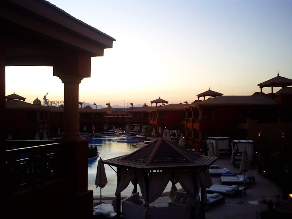 Ausblick vom Zimmer Pickalbatros Alf Leila Wa Leila Resort - Neverland Hurghada