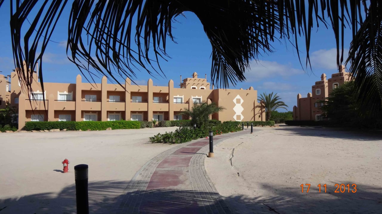 Weg zu meinem Zimmer Hotel Riu Funana