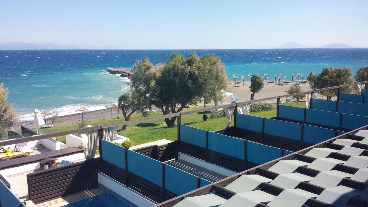 Blick von der Lo TUI BLUE Oceanis Beach and Spa Resort