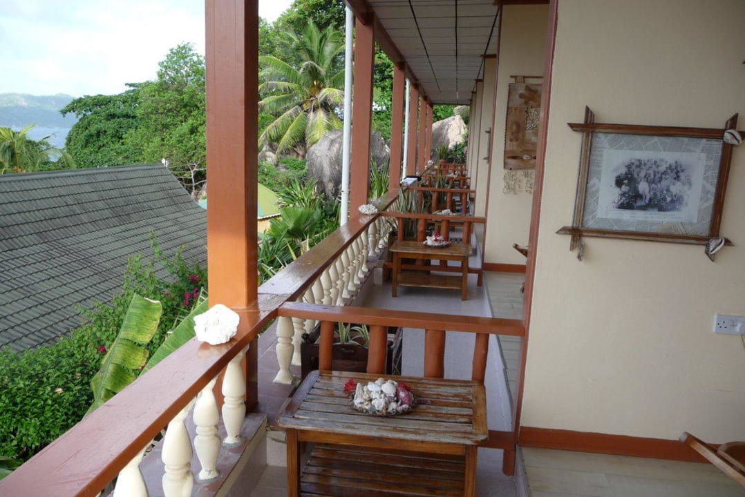 Blick vom Balkon Hotel L'Ocean