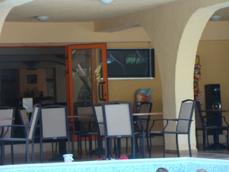 Bar od strony basenu Hotel Exotica