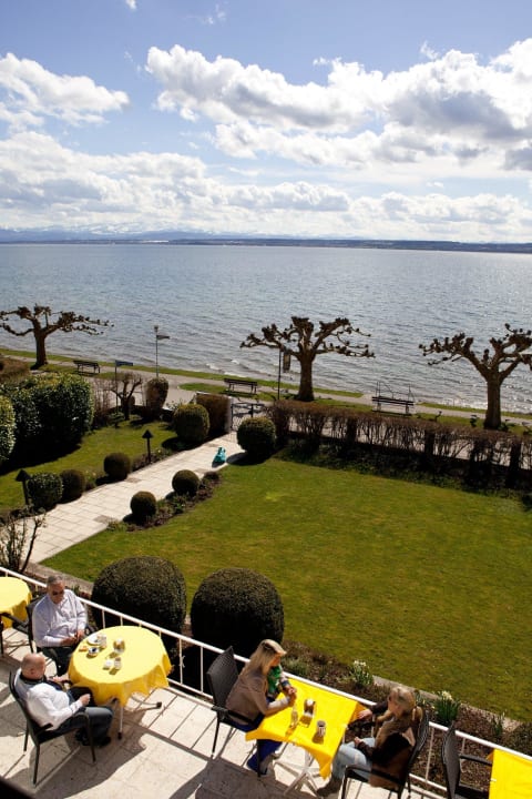 Herrlicher Ausblick auf den Bodensee Hotel Landhaus Messmer