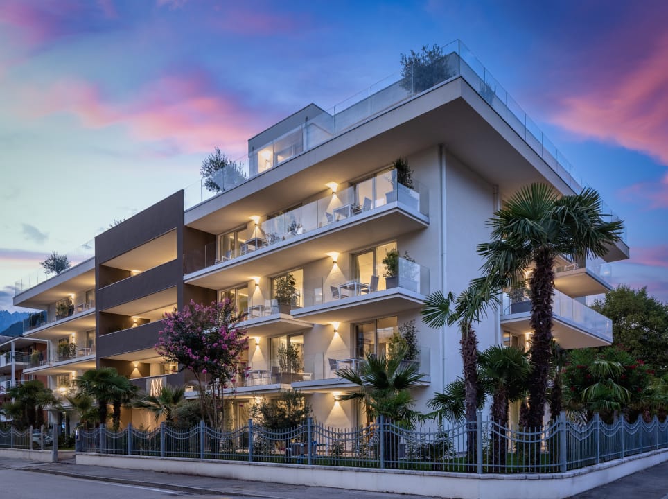 Außenansicht Aris Apartments - Tonelli Hotels