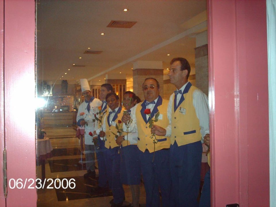 Empfang zum Galadinner Bull Costa Canaria & Spa - Adults only