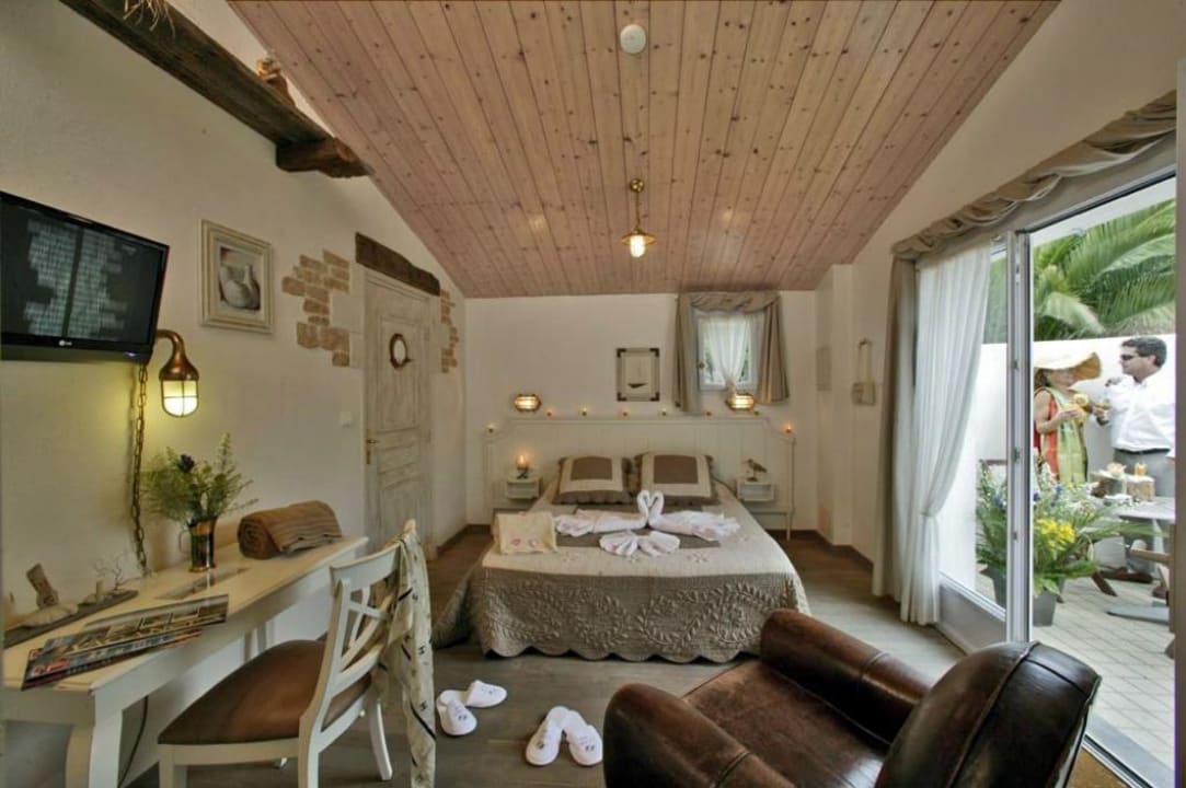 Chambre Prestige avec terrasse privative Hotel Restaurant & SPA Plaisir - Ile de Ré