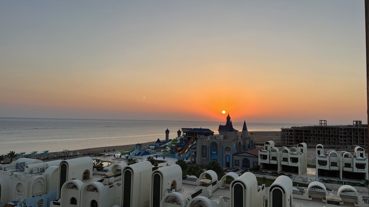 Ausblick Gravity Hotel & Aquapark Sahl Hasheesh