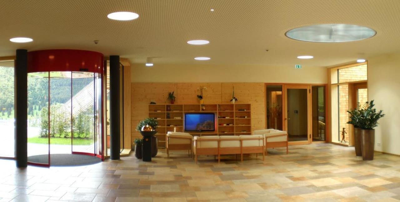 Schöner Empfang Biohotel Mattlihüs
