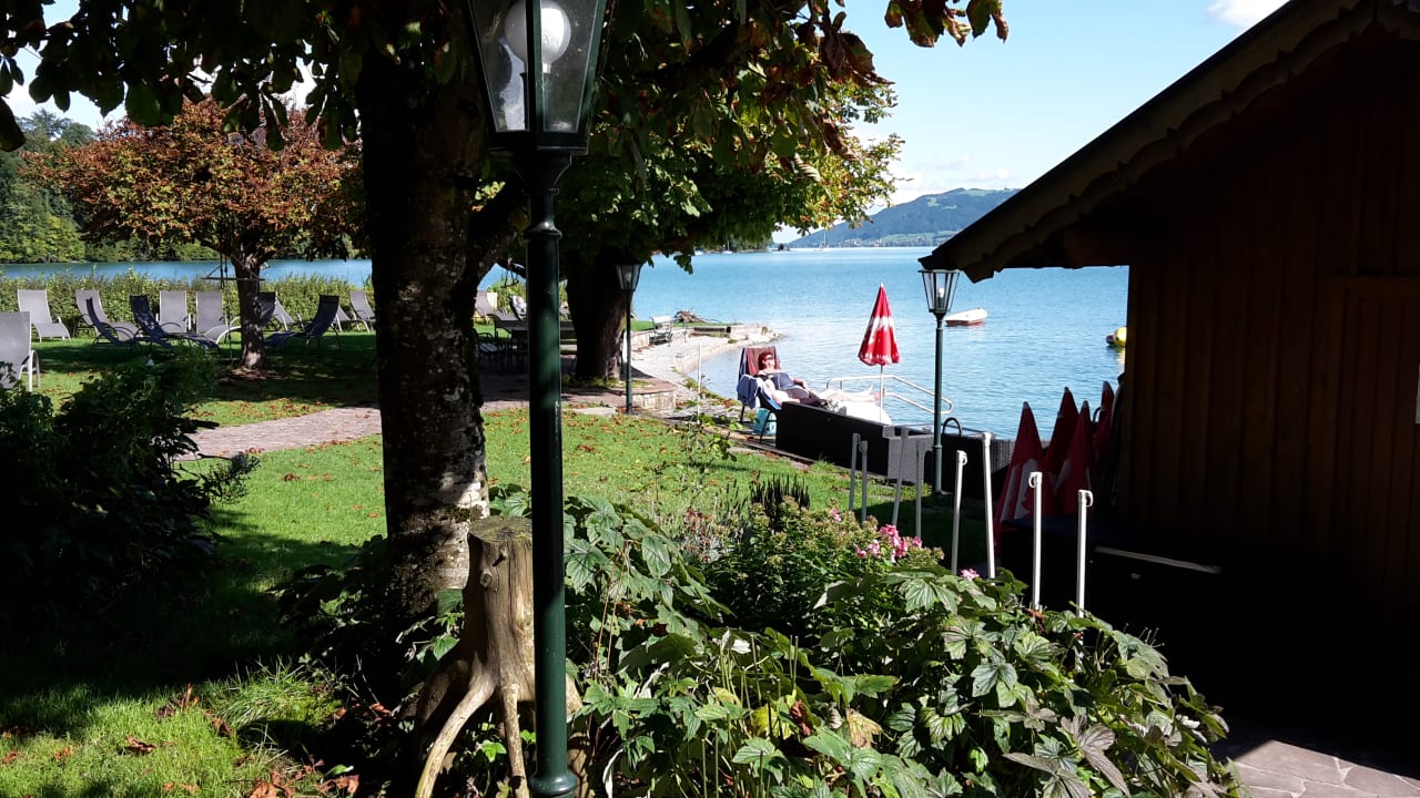 Gartenanlage Hotel Stadler am Attersee
