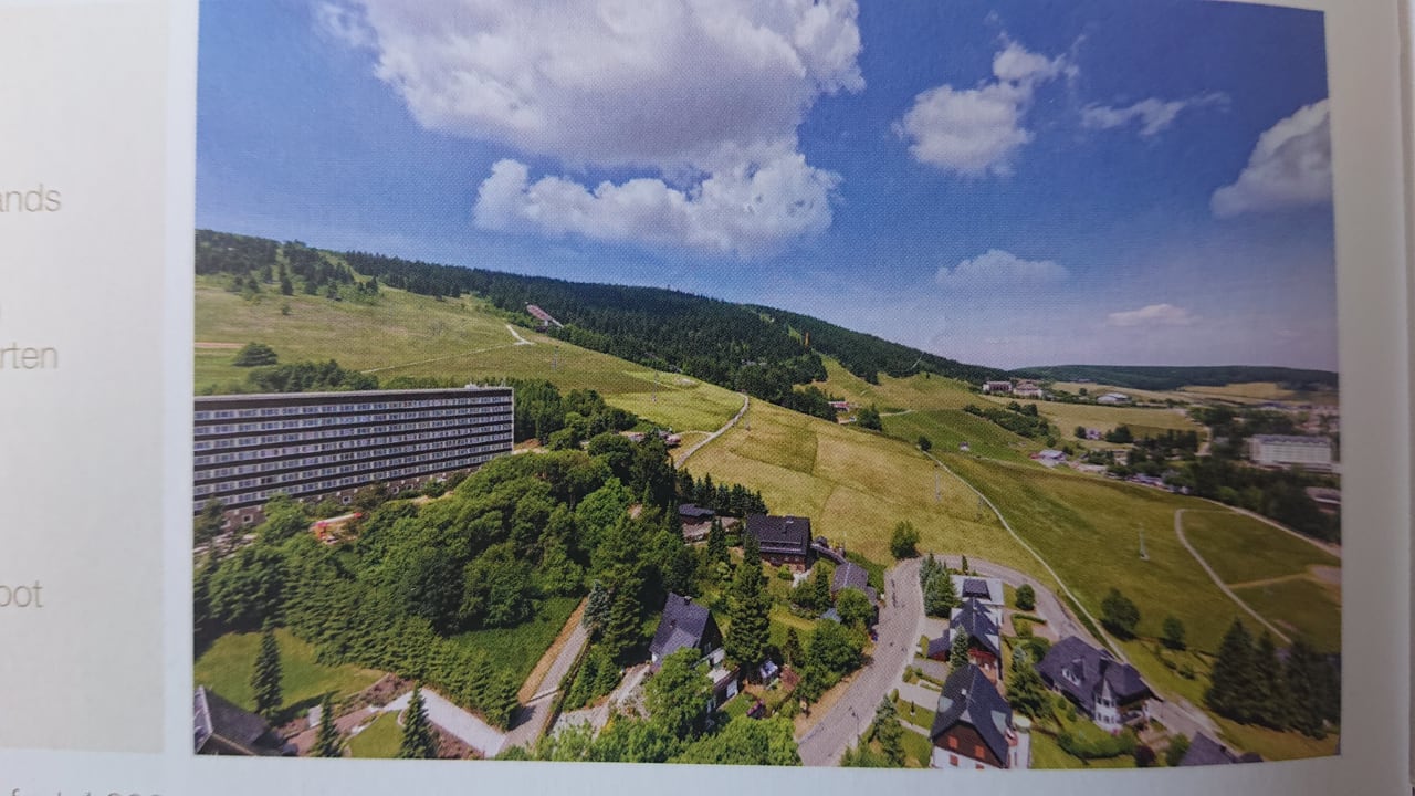 Ausblick AHORN Hotel Am Fichtelberg