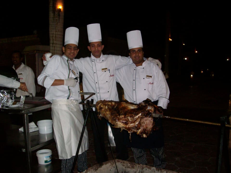 Buffet exterieur nouvel an 2013/2014 Aladdin Beach Resort