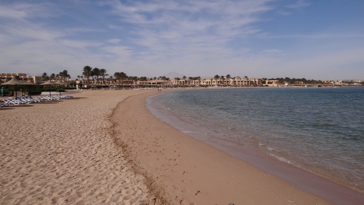 Blick auf Nachbarstrand Stella Beach Resort & Spa Makadi Bay