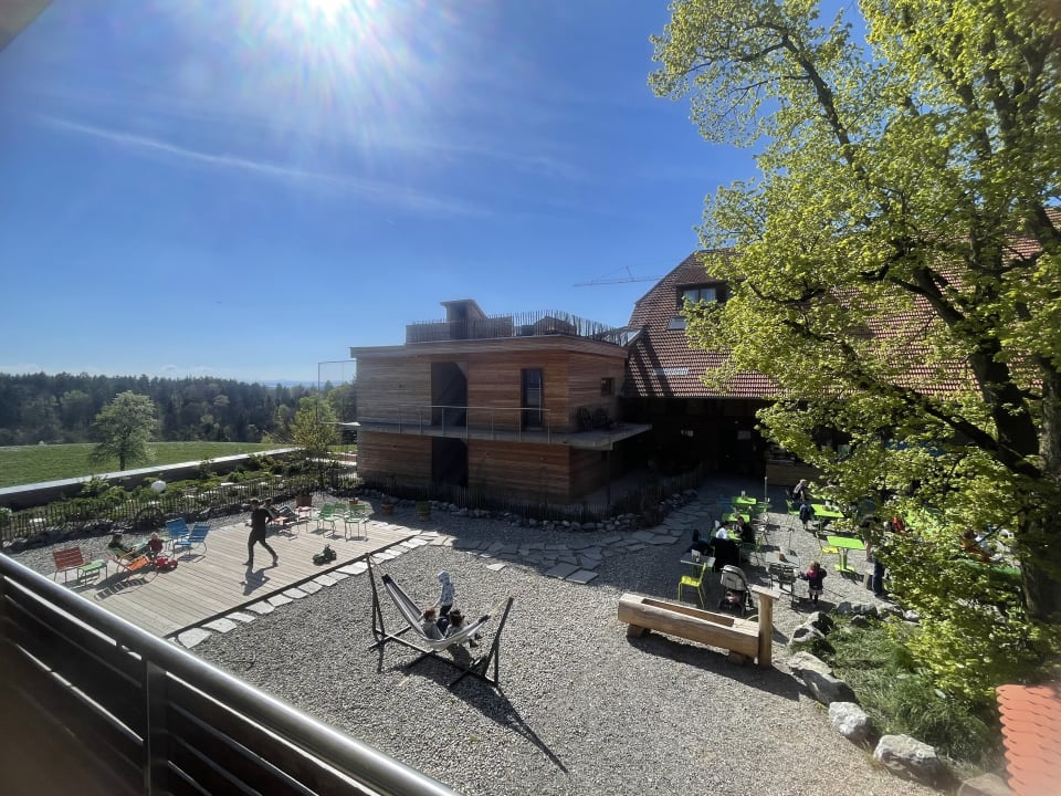 Ausblick Gut Hügle Erlebnisbauernhof