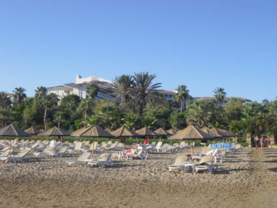 Strandbereich Hotel Defne Garden