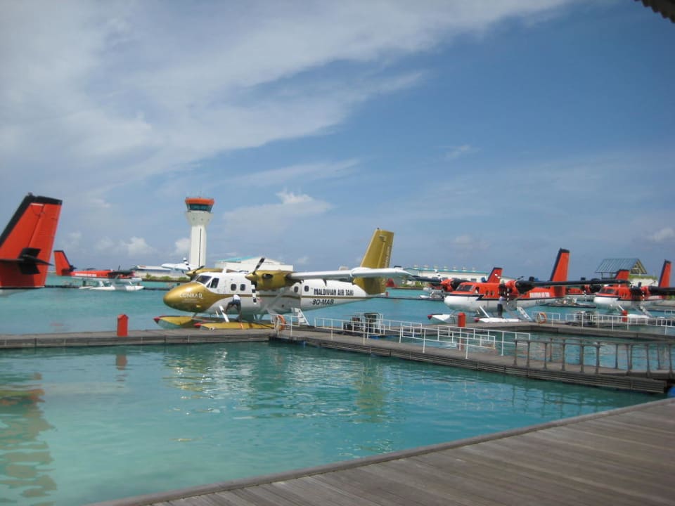 Airport in Malé Kuramathi Maldives