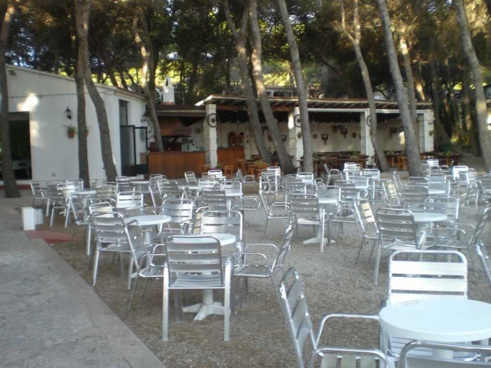 Blick zur Bar / zum Barbecue-Grill Sol Parc Hotel-Apartments