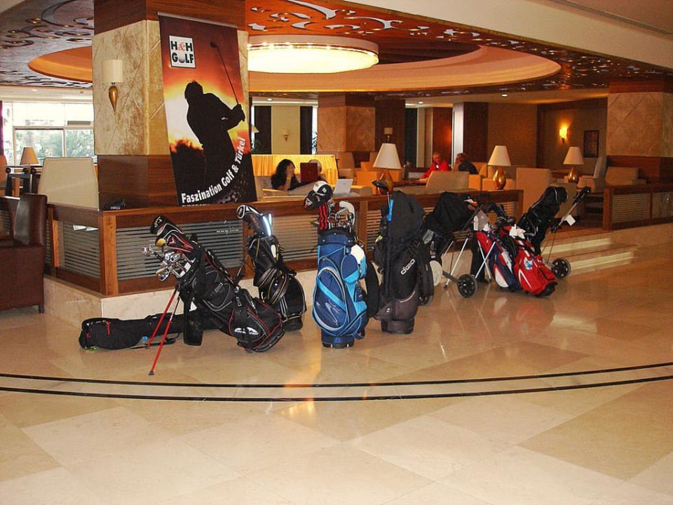 Golfausrüstungen Kaya Belek Hotel