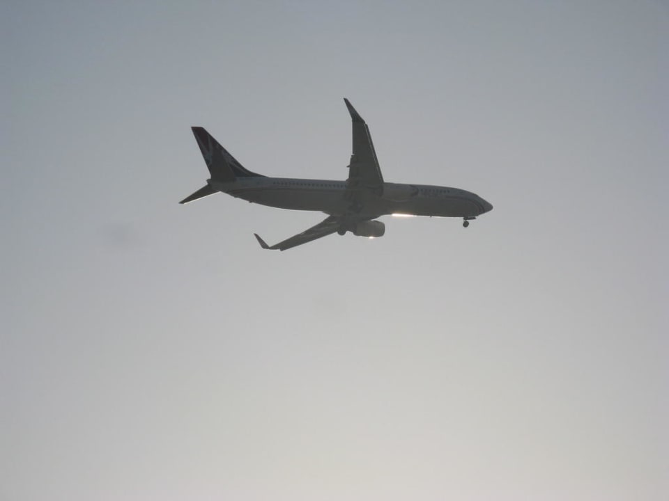 Landeanflug sicher über 100 Mal am Tag Pickalbatros Aqua Park Resort - Hurghada