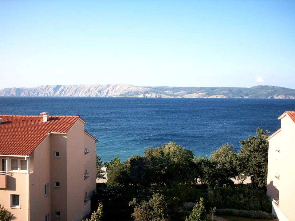 Ausblick vom Balkon Wyndham Grand Novi Vinodolski Resort - The View & Family Apartments