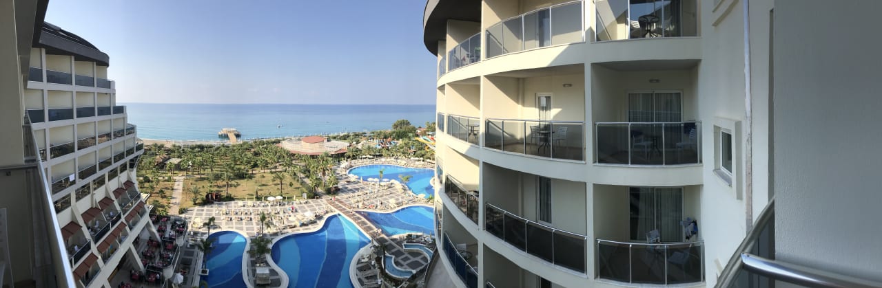 Ausblick Seaden Sea Planet Resort & Spa