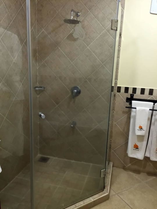 Großzügige Dusche The African Tulip Hotel