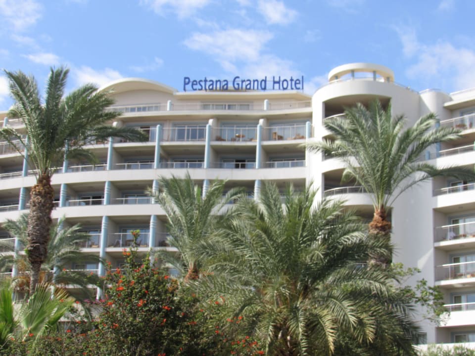 Hotelrückseite Pestana Grand Ocean Resort