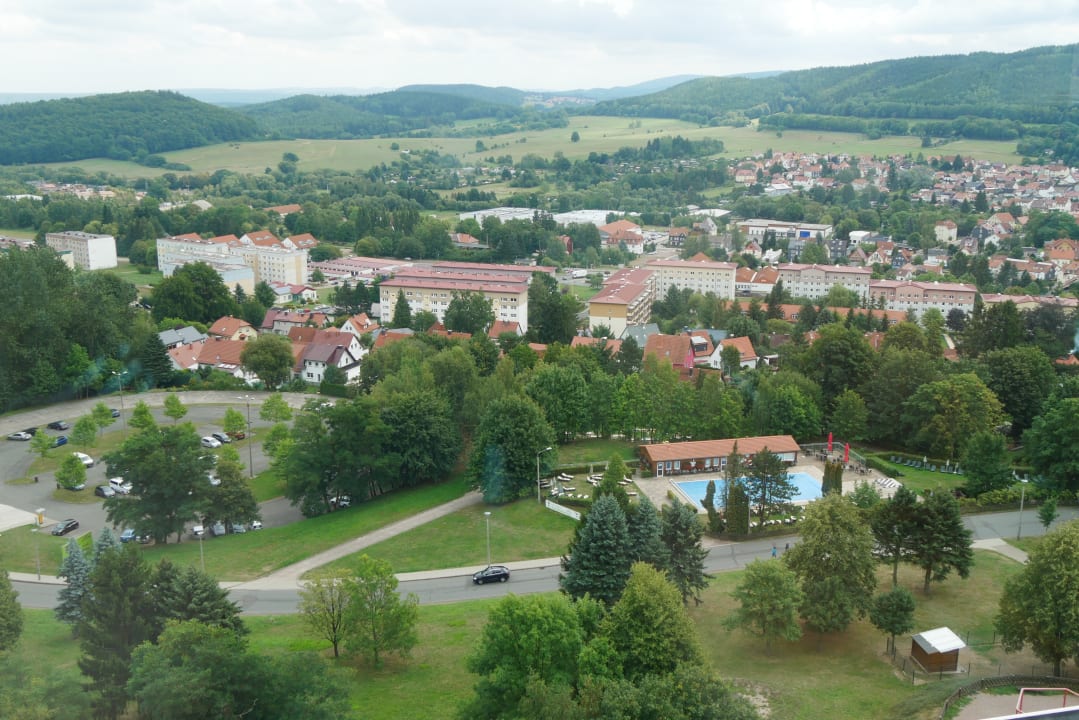 Ausblick AHORN Berghotel Friedrichroda