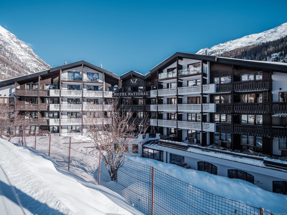 Außenansicht Hotel National Zermatt