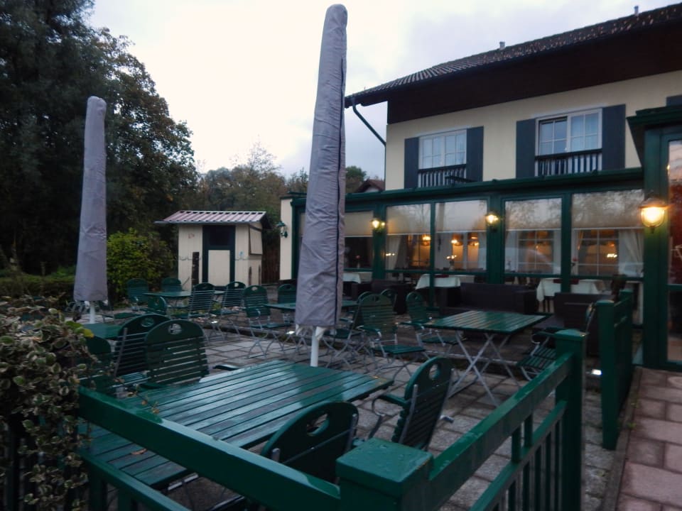 Gartenanlage Landgasthof Hotel Maximilian