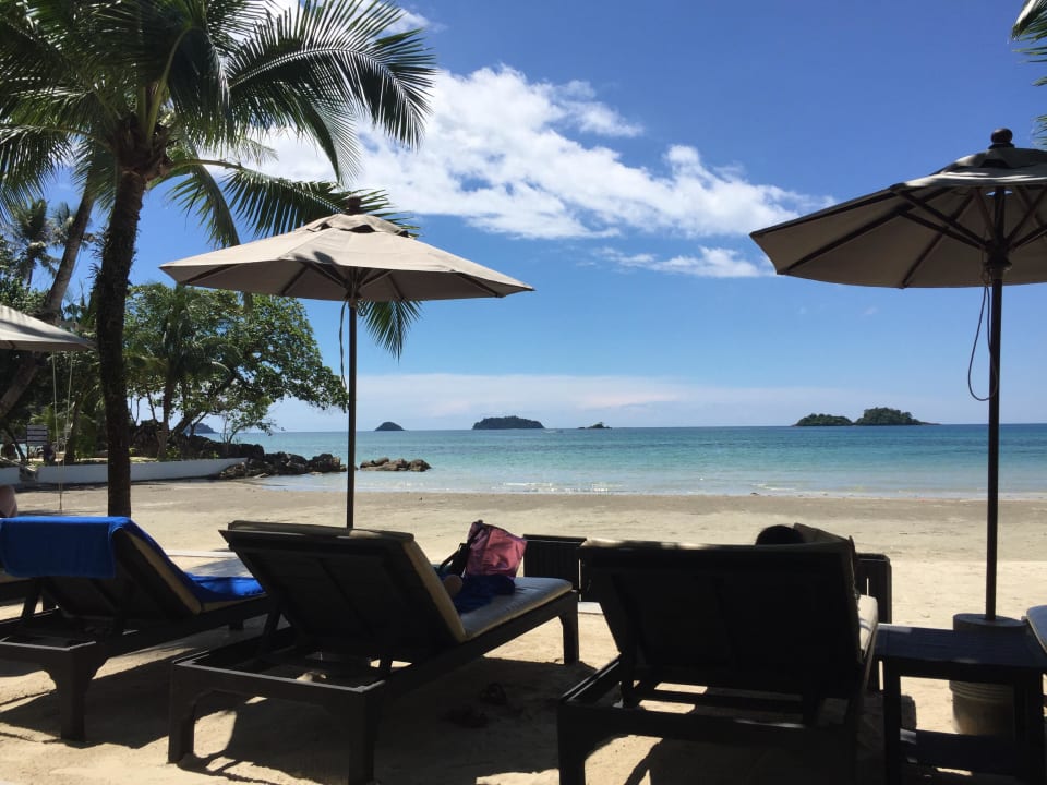 Traumhafter Ausblick am Strand Hotel The Dewa Koh Chang