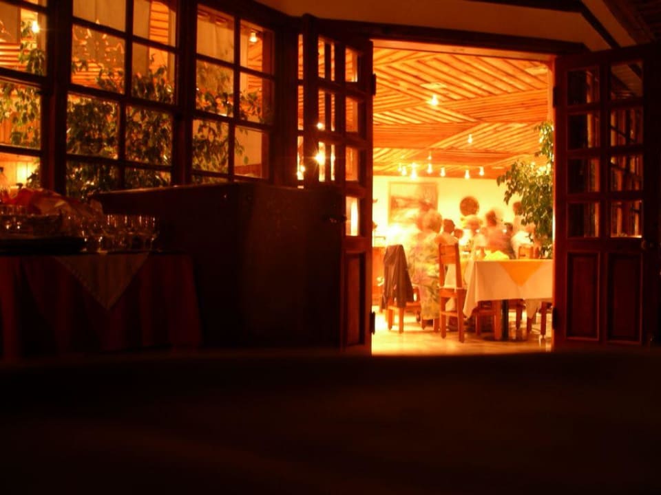 Atmosphäre zum Abendessen Montana Pine Resort