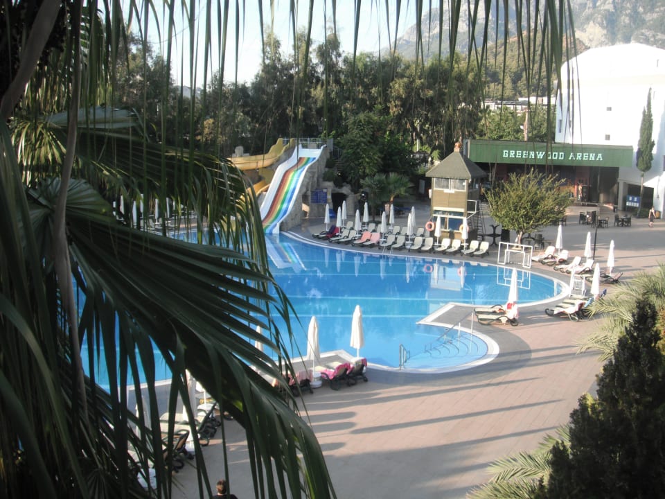 Von unserem Balkon Greenwood Kemer Resort