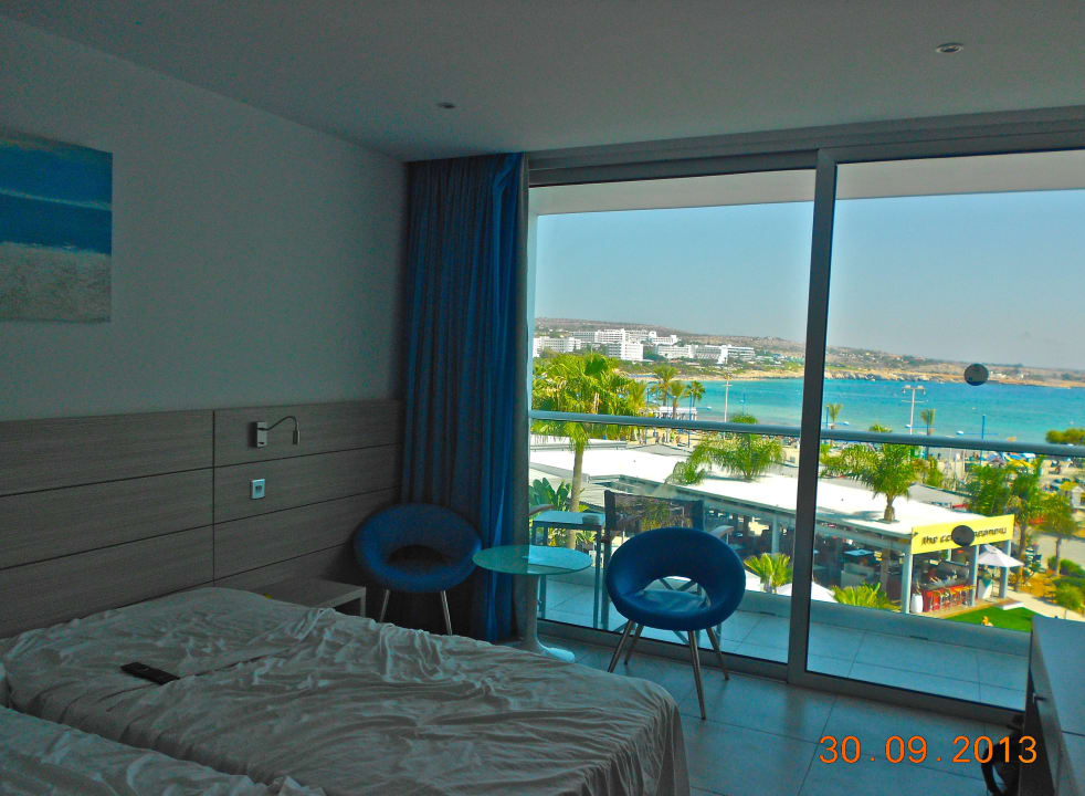 Ausblick Limanaki Beach Hotel