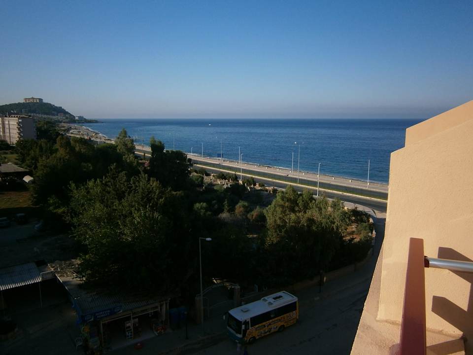 Aus dem Balkon aus Doris Aytur Hotel