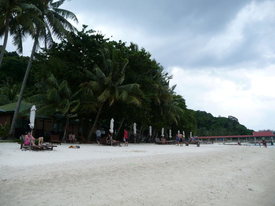 Weisser feiner Sandstrand! Perhentian Tuna Bay Island Resort