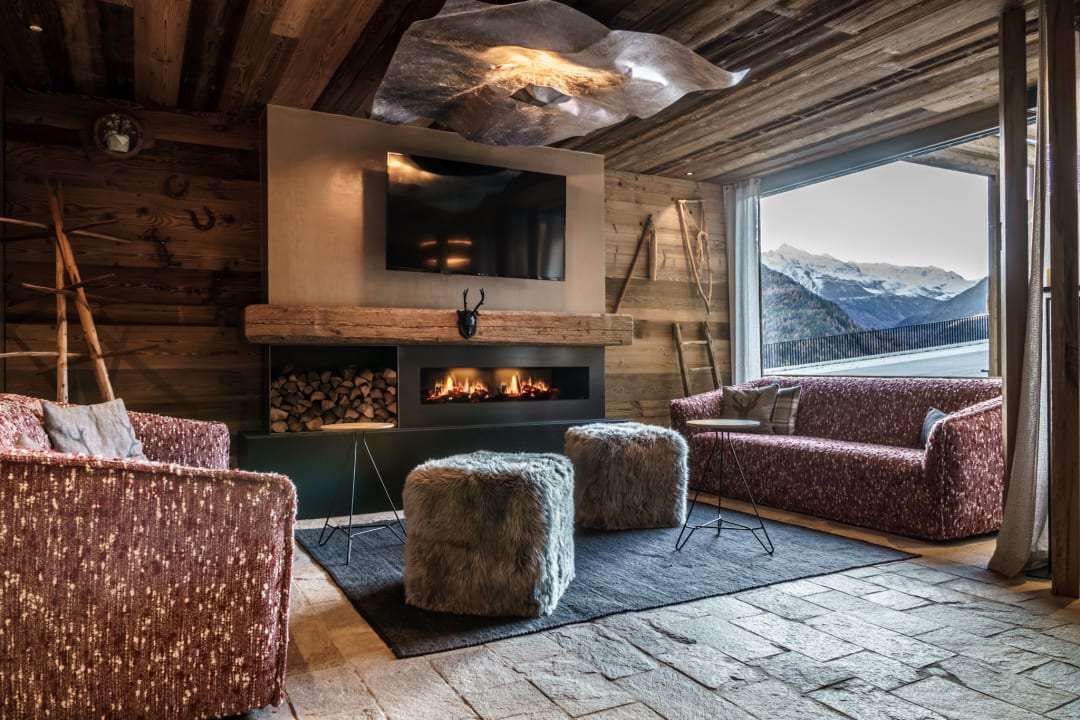 Lobby The Peak Sölden - Chalets und Appartements