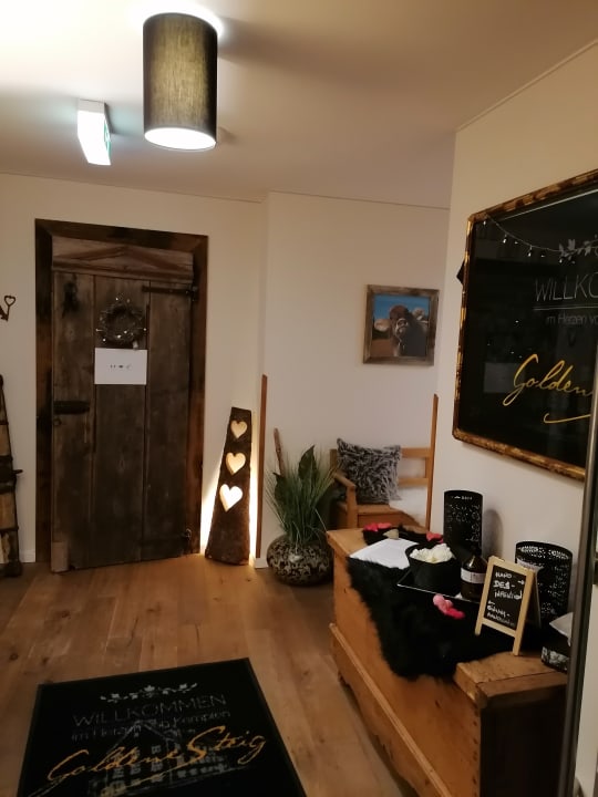 Lobby Hotel Goldene Steig