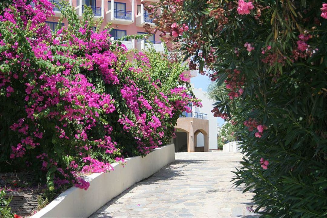 Weg vom Pool zum Hotel Kresten Palace Hotel