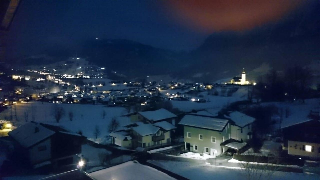 Blick vom Balkon Hotel Silberfux