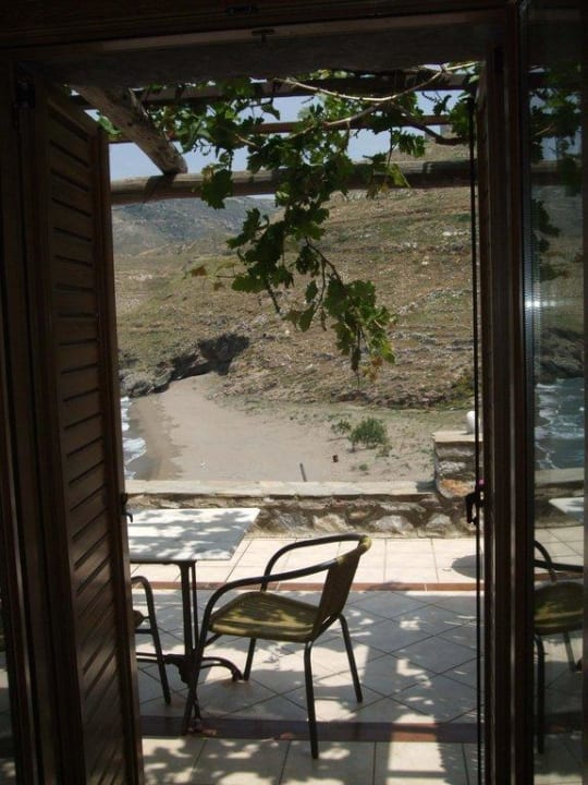 Blick aus dem Zimmer Hotel Marmari Paradise