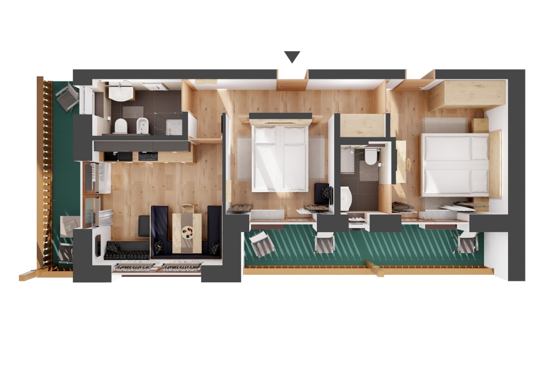 Zimmer enjoy Monika apartments