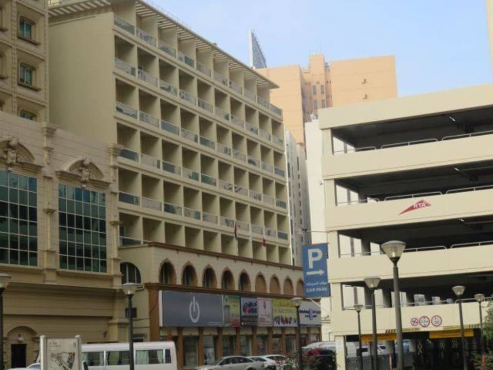 Hinteransicht Riviera Hotel Dubai