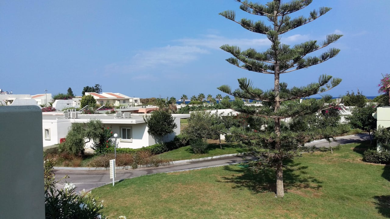 Blick von unserem Balkon Kipriotis Village Resort