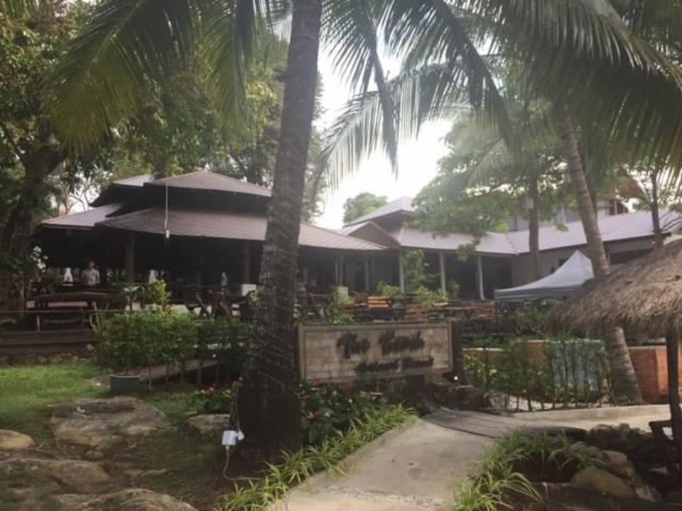 Offene Bauweise, rustikal eingerichtet The Beach Natural Resort Koh Kood