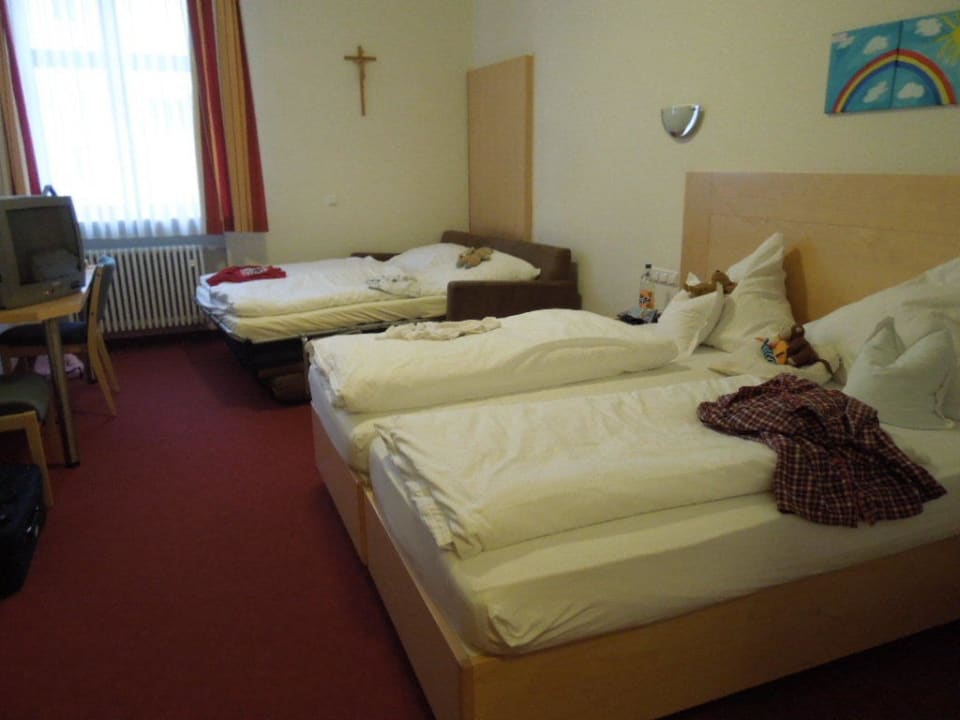 Familienzimmer im Haupthaus Klosterbräuhaus Ursberg