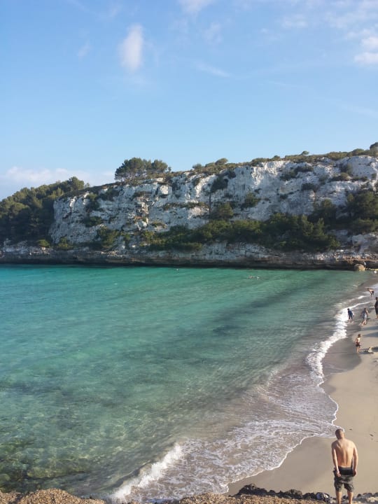 Schöner Strand  blau punta reina