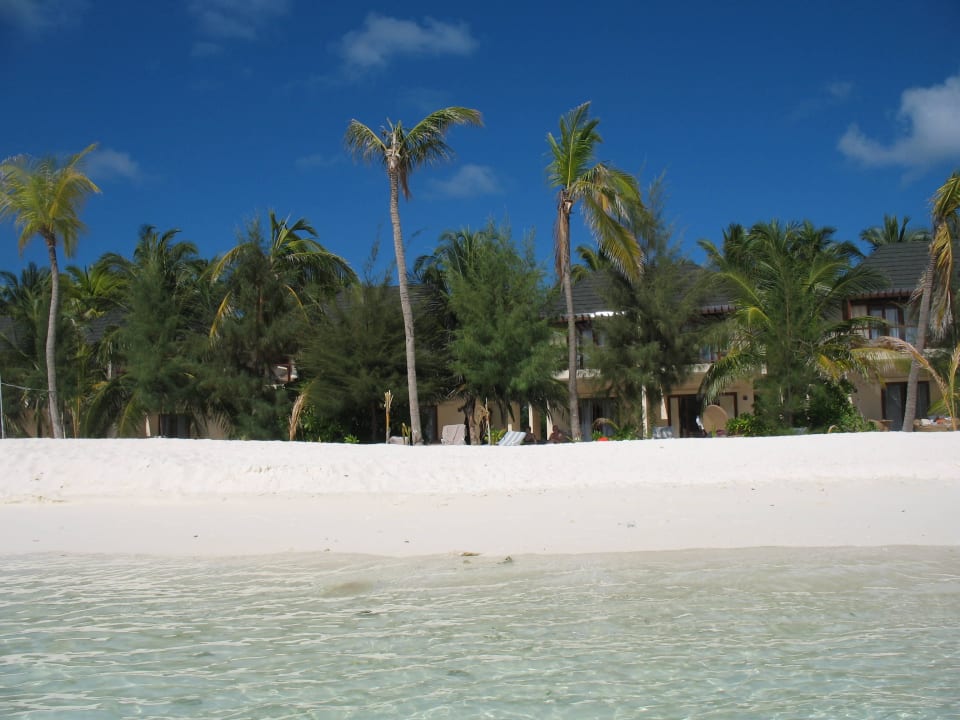 Blick auf Superior Bungalow Summer Island Maldives