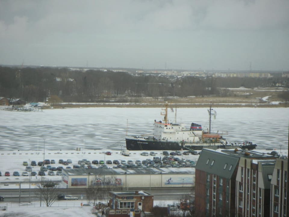 Ausblick vom Zimmer ScanHotels City Rostock