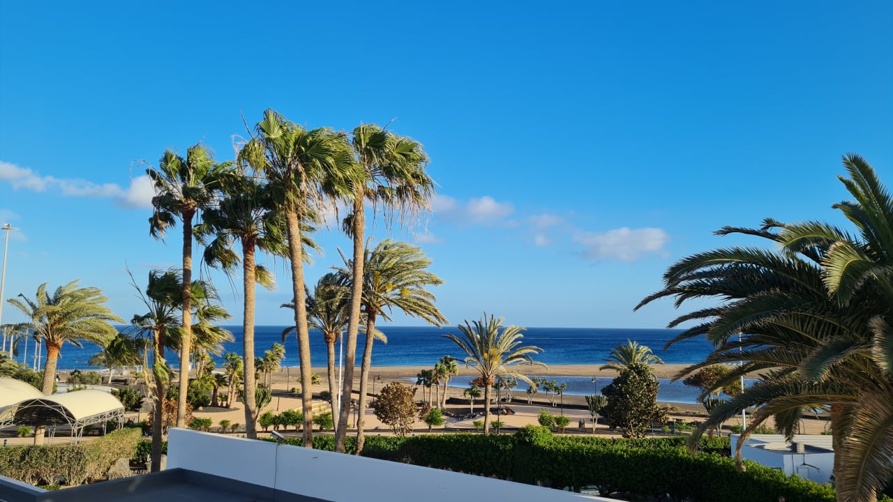 Ausblick Hotel Riu Paraiso Lanzarote