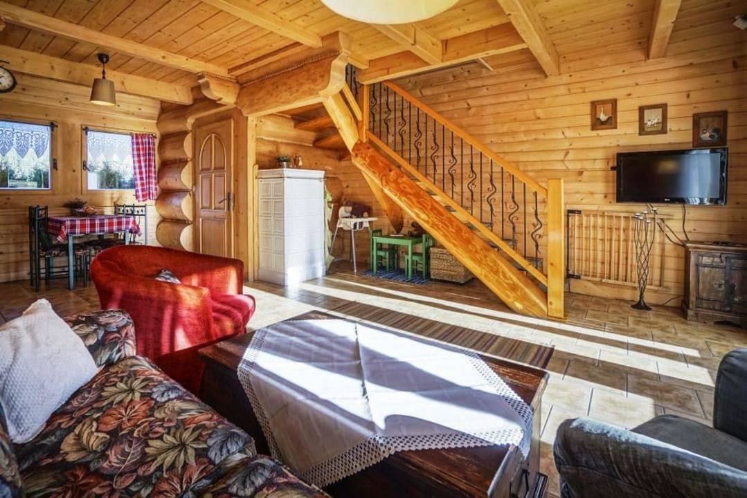 Domek francuski - salon Ferienhaus Tajgolka